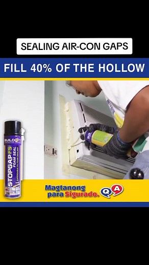 STOPGAP FOAM SEAL is a polyurethane expandable foam sealant specially formulated for sealing, filling, or insulating household cracks, joints, gaps around pipes, vents, utility lines, electrical outlets, and air-cons. STOPGAP FOAM SEAL is best for hard-to-reach areas, where sealing or insulation is required. It is considered as one of the best insulator in the market today. Unlike other insulating materials with a definite shape or size, expandable foams can effectively fill all the gaps and cre