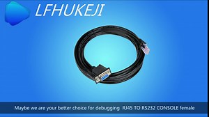 RJ45 to RS232,DB9 9-Pin Serial Port Male to RJ45 Cat5 Ethernet LAN Console 4.9Ft