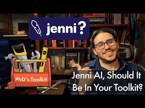 PhD's Toolkit! Jenni AI, your academic writing assistant?
