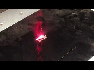 Laser Engraving a QR Code