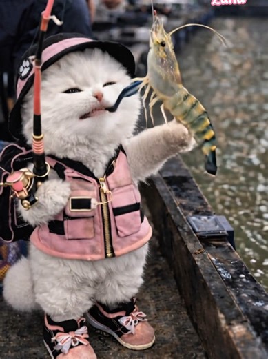 Luna's Fishing Day in Taichung, Taiwan 🇹🇼