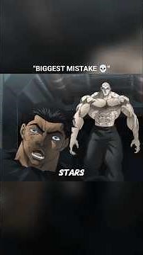 He Ate 10KG Steak… Then Destroyed His Opponent 😱🔥 #baki #youtubeshorts