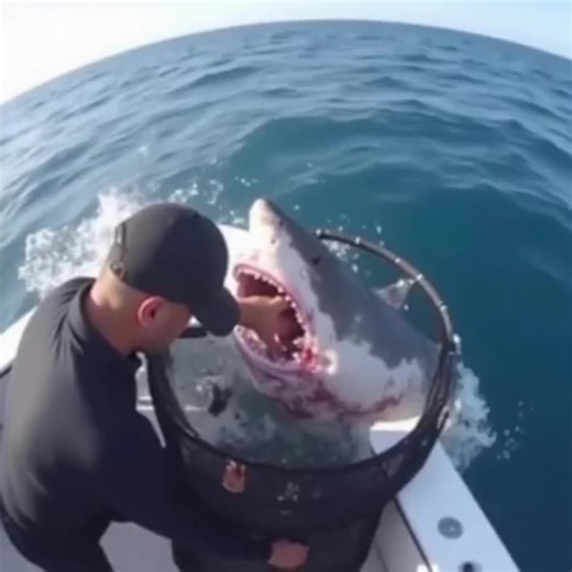 33K views · 43 reactions | They Tried to Rescue the Shark… But Seconds Later, It Did the Unthinkable. Watch in comment | Xia Tricks | Facebook