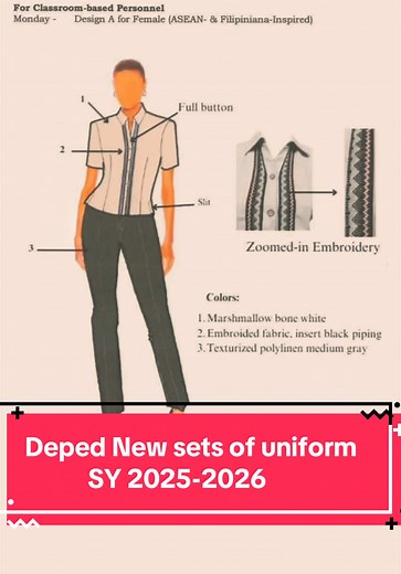 DepEd New School Uniform Sets for SY 2025-2026