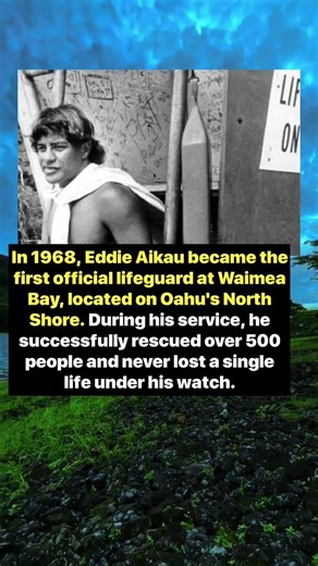 Lifeguard Legend! Eddie Aikau