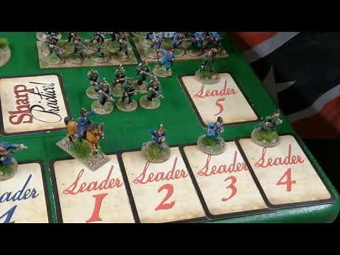 28mm Franco-Prussian War "Sharp Practice" battle report part1