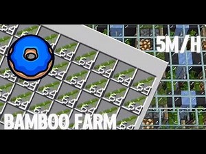 How to build the best Bamboo on the Donut SMP