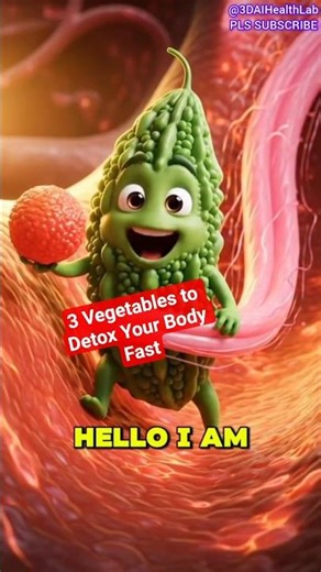 Natural Body Detox with Vegetables | Bean Sprouts, Bitter Melon & Daikon Benefits