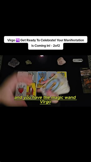 Virgo ♍️ Get Ready To Celebrate! Your Manifestation Is Coming In! - 2of2 #tarot #tarotreading #tarotreader #tarotcards #virgo♍️