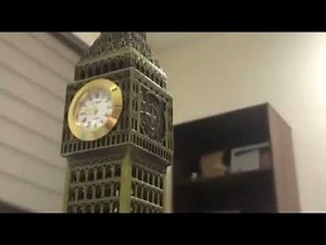 Big Ben chimes 12 (old video)
