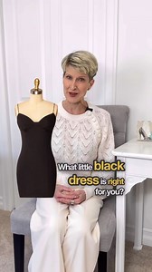 2.8K views · 45 reactions | Which “little black dress” is yours? Visit my LTK shop, find your silhouette and choose styles tailored for you. Link in my bio  If you need help with choosing your best styles - choose “Your Signature Style” service on my website and know all your best styles & colours to look and feel amazing every day! | The Style File Image Consulting System | Facebook