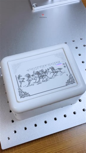 Mark on Instagram: "UV Laser Marking on Plastic, Triumph 5W UV Laser Marking Machine #uvlaser #lasermarkingmachine #triumphlaser"