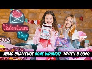 ASMR Challenge Gone Wrong?! | Hayley LeBlanc & Coco Quinn