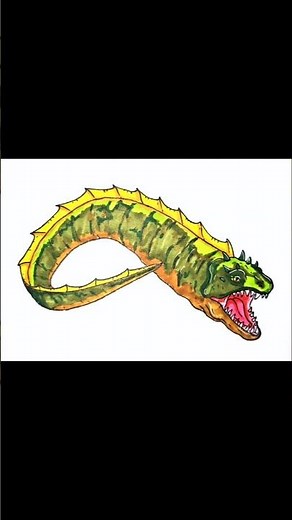 SCP 3000 Sea Monsters #howtodraw #seaeater #seamonsters #monster #dinosaurs #bloops