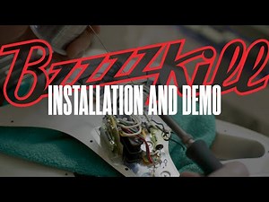 How to Install BzzzzKill - Single + Dual Full Instructions and Demo to Stop Single Coil Guitar Hum