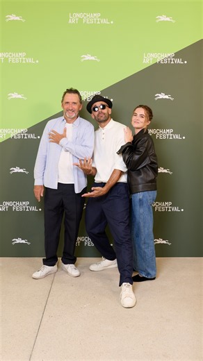 The opening night - Longchamp Art Festival