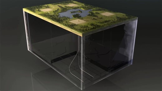 Oil and Gas - 3D Animation - Shale Drilling 02