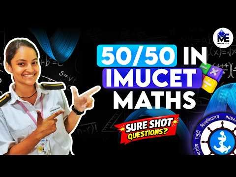50/50 in IMU CET MATHS🤩| The ONLY Strategy You Need! | Marine Edge