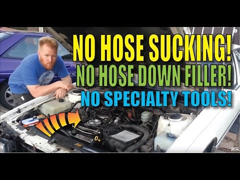 How to Siphon Gas out of a modern vehicle