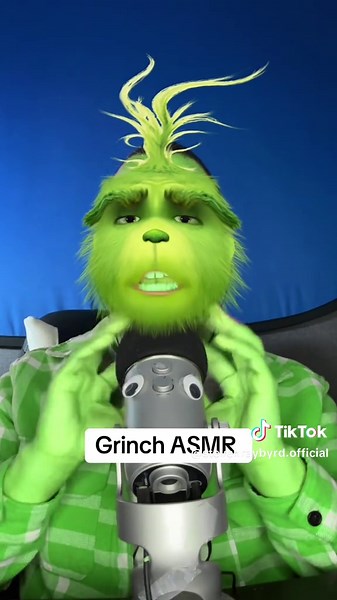 He’s good 😊 #fyp #asmr #grinch | Grinch