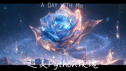 超好看情人节Python玫瑰！！！电子告白版！！！