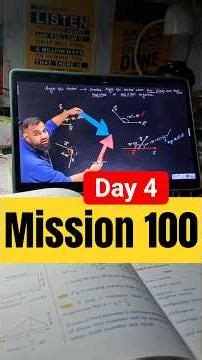 Day 4 📚 | Mission 100 | Neet 2026 | #mission100 #neet2026 #shorts #ytshorts