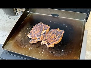 Blackstone Seared Chuck Eye Steaks! Awesome!