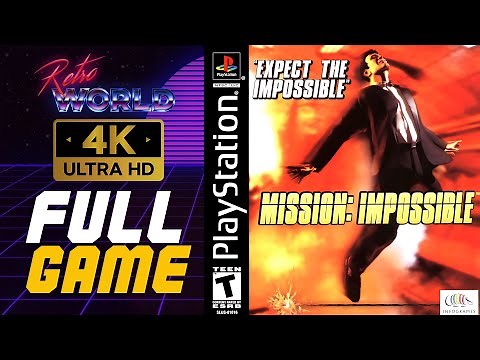 Mission: Impossible (PS1) | Longplay | No Commentary 4k