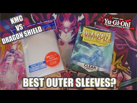 YUGIOH BEST OUTER Sleeves? KMC Vs Dragon Shield
