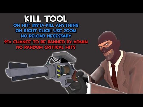 Spy "borrows" The Tool Gun from Gmod