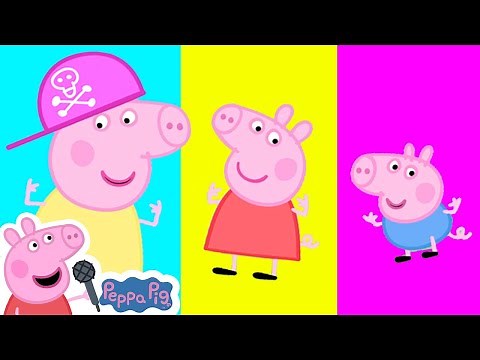 Head Shoulders Knees and Toes | Peppa Pig Songs | Peppa Pig Nursery Rhymes & Kids Songs