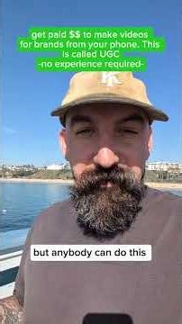 Step 1. Have phone. Step 2. Learn how to readStep 3. Start UGC