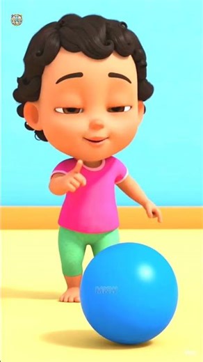 Learn Colors with Balls 🌈 | Fun Kids Rhymes | USA Baby Cartoon #shorts