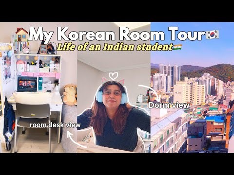 My Korean university room tour 🇰🇷🏠 | Busan university of foreign studies| *Off-campus dorm*