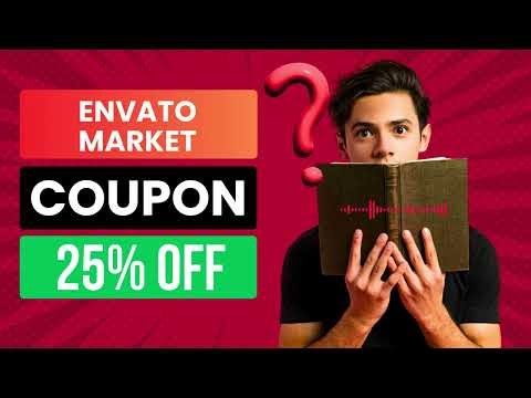 Envato Market Coupon Code | Envato Market Discount Code | 25% OFF