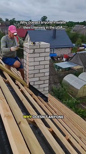 99K views · 369 reactions | Why doesn't anyone insulate their chimney in the United States? Here's how to properly insulate your chimney chase to save hundreds of dollars. #handyman #DIY #tools #creativedesign #Learnonfacebook | Mr Handy Man | Facebook