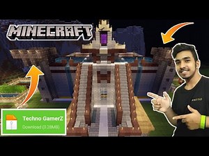 How To Download Techno Gamerz world in Minecraft|Techno Gamerz castle latest update with WatchTower