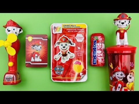 Paw Patrol Dogs Candy ASMR Unpacking (So Satisfying)