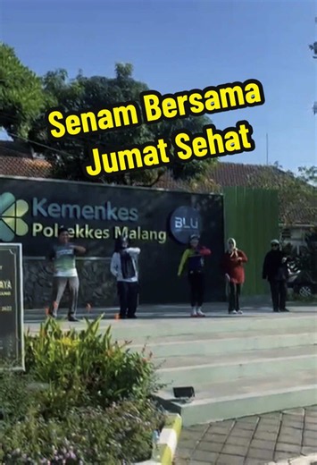 Senam Bersama Jumat Sehat Poltekkes Kemenkes Malang 19 Juni 2026