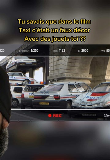Taxi 2 ont utiliser des jouets pour cet scène de voitures tu le savais ? #automobile #taxi