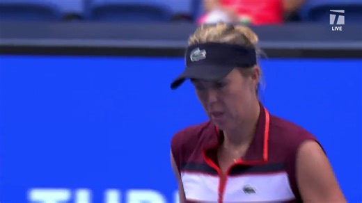 MATCH POINT: A. Pavlyuchenkova def. E. Alexandrova; Tokyo QF