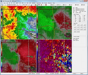 Here's a radar loop of of the likely brief tornado which occurred in Deerfield this afternoon around 3:50 PM. | US National Weather Service Milwaukee/Sullivan Wisconsin
