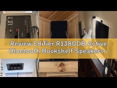 Review Edifier R1380DB Active Bluetooth Bookshelf Speakers - Optical/Coaxial Input - 2.0 Wireless St