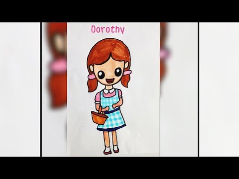 How to Draw Dorothy from Wizard of OZ