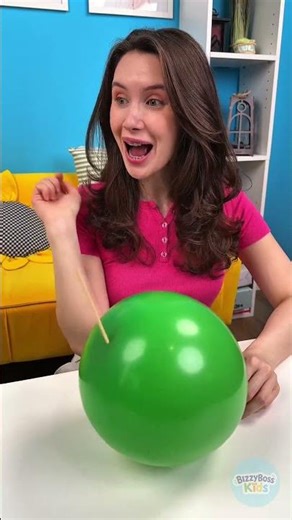 Can You Poke a Balloon Without Popping It? 🎈 Science for Kids Experiment