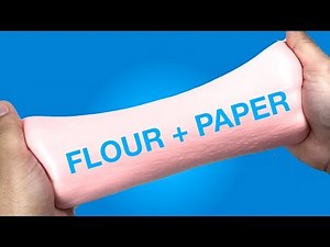 How To Make Slime|| Slime Without Glue or Borax|| DIY Paper & Flour Slime