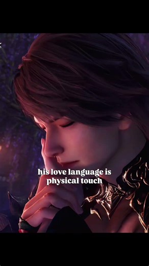 I think it’s safe to say Caleb’s love language is physical touch #caleb #loveanddeepspace