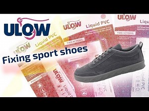 Shoe repair 👟 Synthetic leather restoration