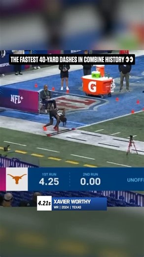 Will we see a new record in the 40 this week? 📺: #NFLCombine on @NFLNetwork 📱: Stream on #NFLPlus | NFL