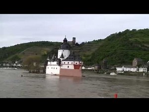 Schiffahrt auf dem Rhein von Koblenz nach Rüdesheim | With paddle steamer on the river Rhein